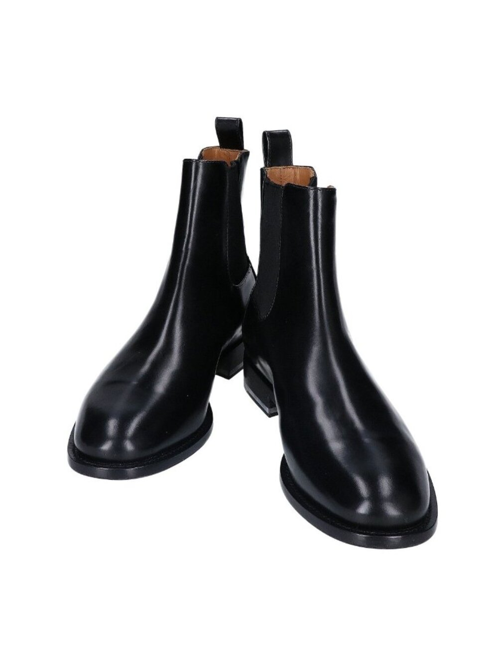 Max Mara Leather Side Gore Boots